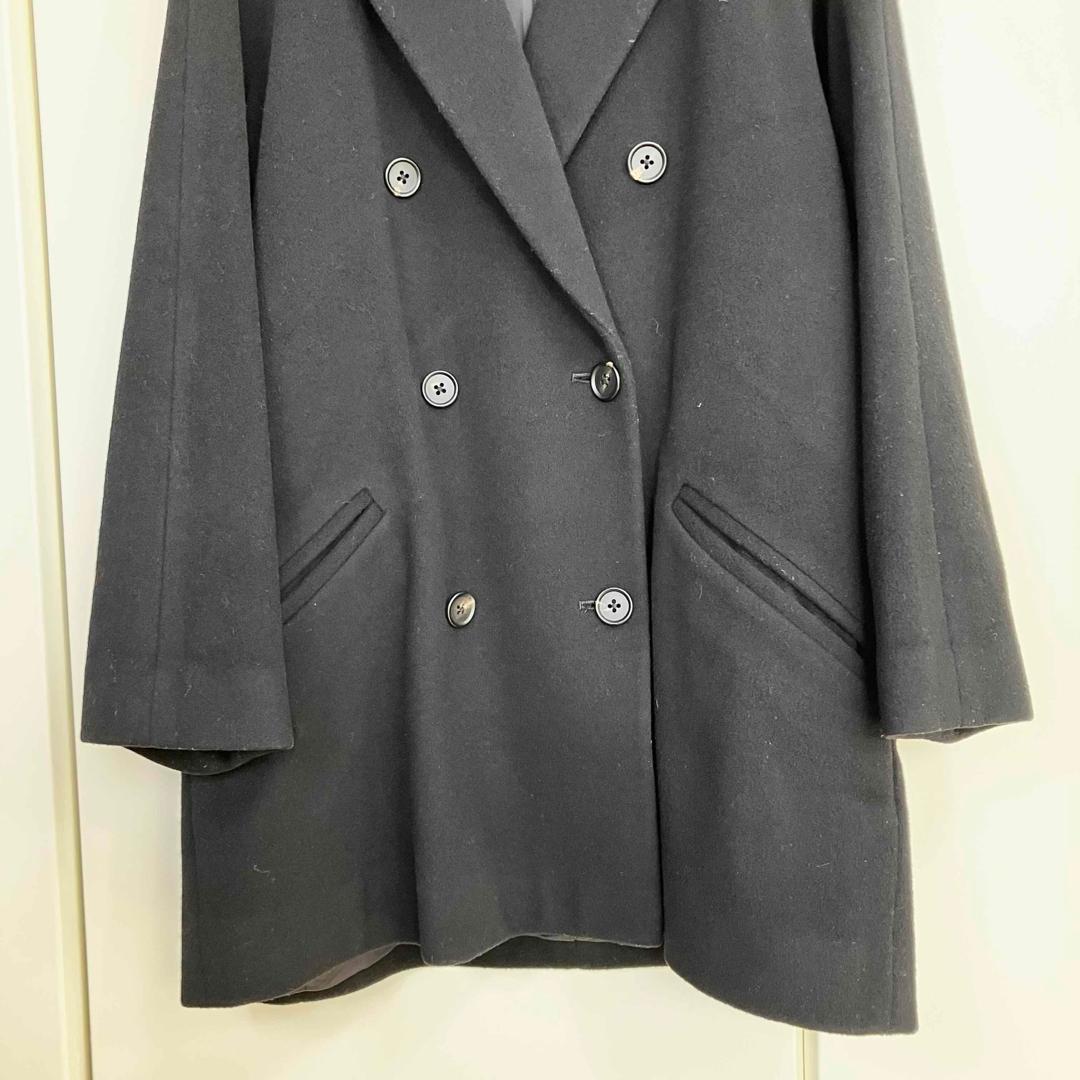 エブリデイアイライク Short Double コート ブラック