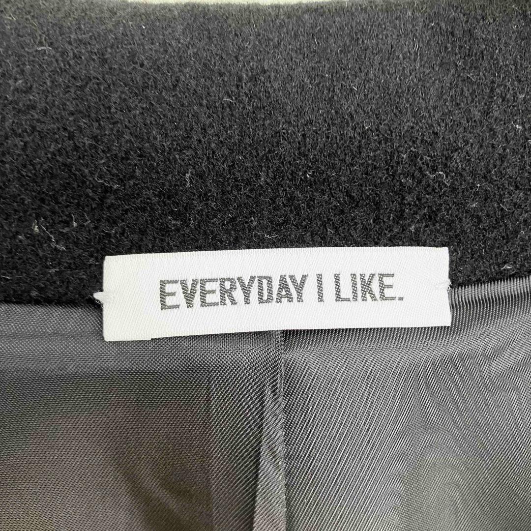 エブリデイアイライク Short Double コート ブラック