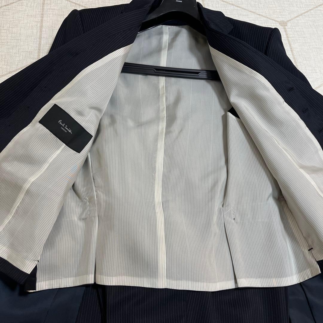 Paul Smith SOHO ポールスミス ゼニア テーラードスーツジレ付