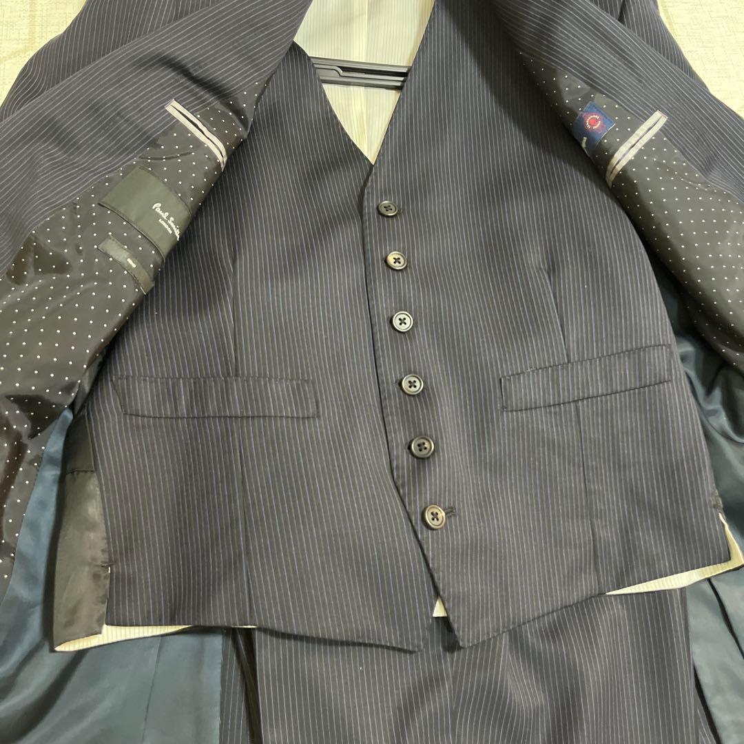 Paul Smith SOHO ポールスミス ゼニア テーラードスーツジレ付