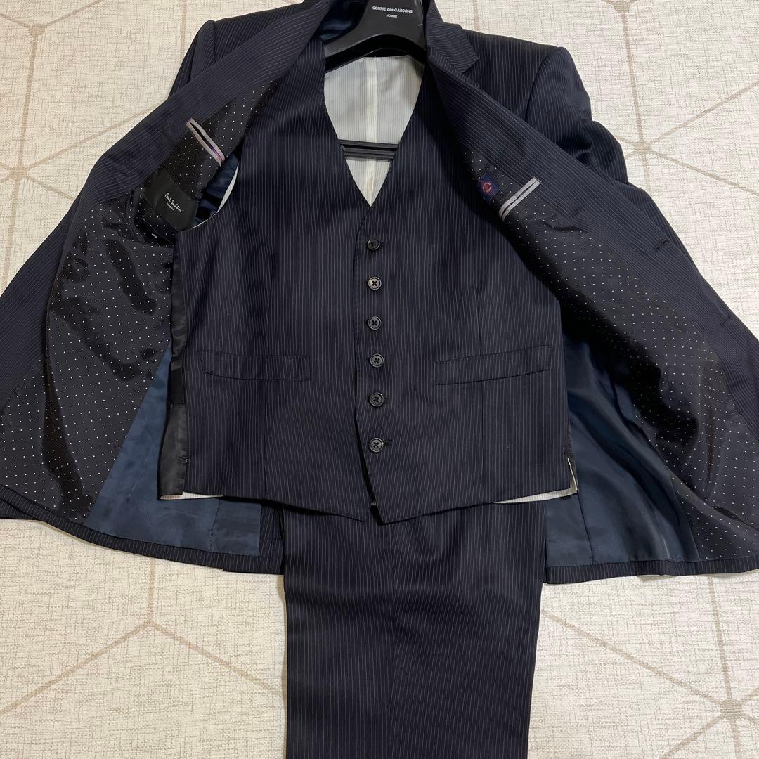 Paul Smith SOHO ポールスミス ゼニア テーラードスーツジレ付