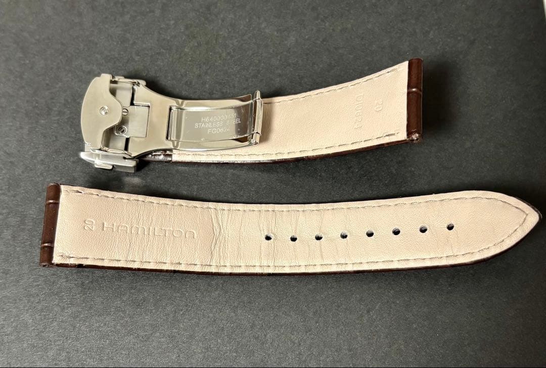HAMILTON⭐︎ ジャズマスターBROWN STRAP 20MM