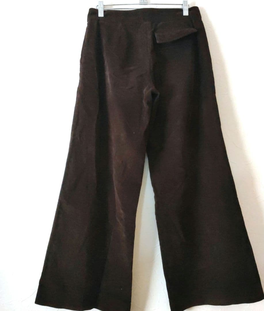 MARNI イタリア製 マルニ コーデュロイ ワイドパンツ ブラウン