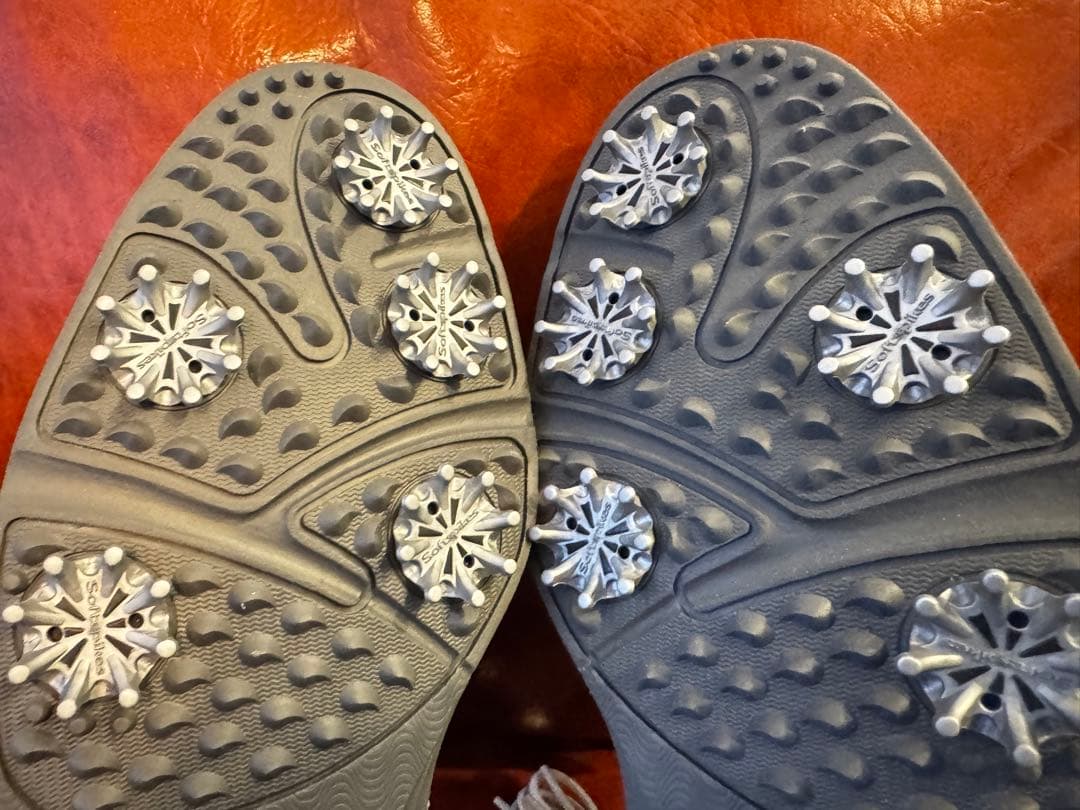 FootJoy ホワイト 26.5センチ ゴルフシューズ　レザーウイングチップ