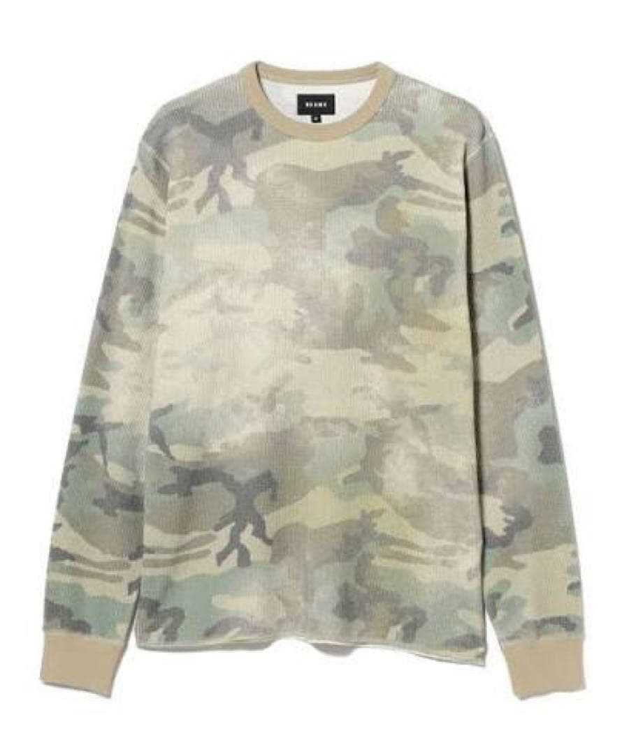 BEAMS カモ柄 サーマル 迷彩