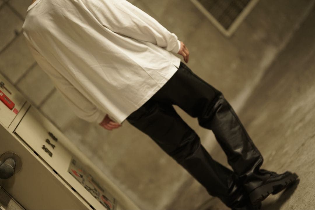 HARLEY DAVIDSON W34レザーパンツ メンズ 黒 本革 ライダース