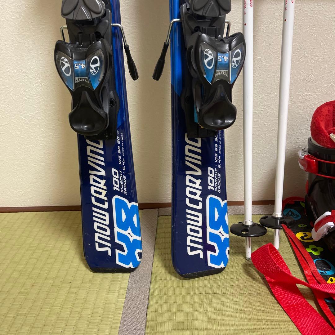 スキー板セット100センチ