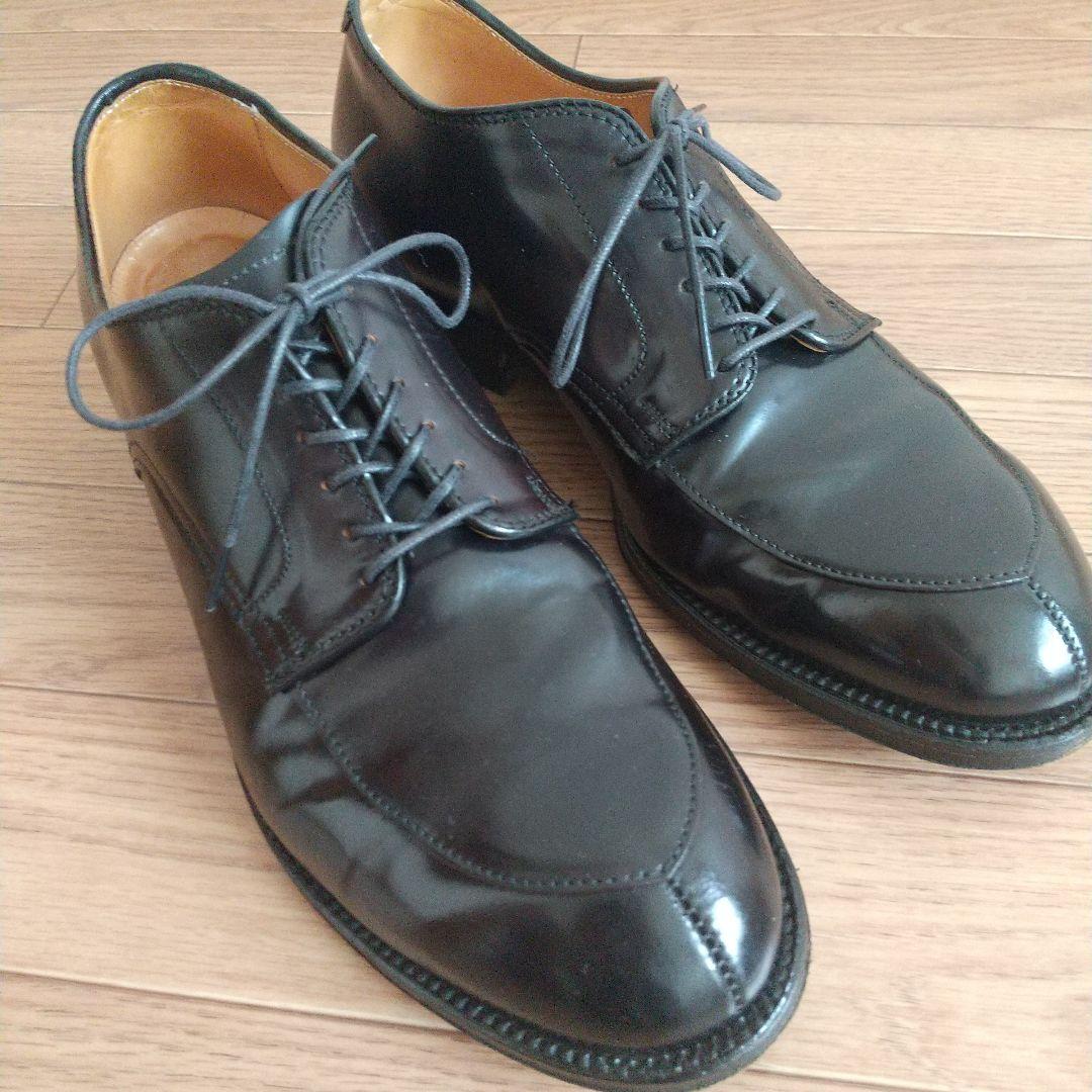 Alden 54331 コードバン ブラック Vチップ 9D 箱付き オールデン