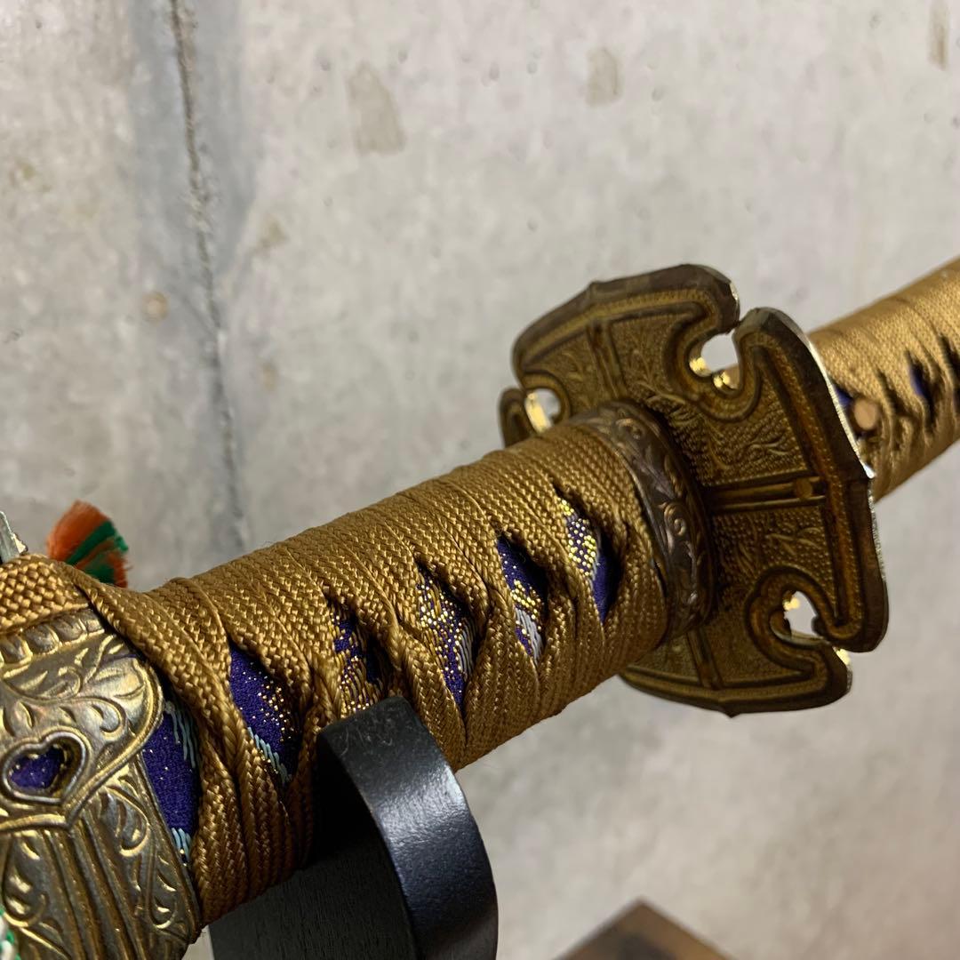 【模造刀/居合刀】長刀　金属製　武具　コレクション美術居合刀剣