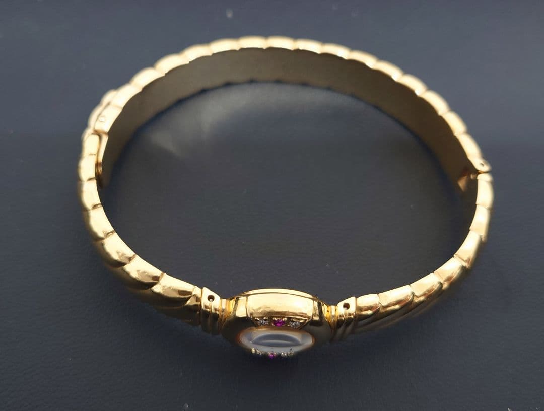 SEIKO セイコー バングルウォッチ 石付き 腕時計 クォーツ 稼働品