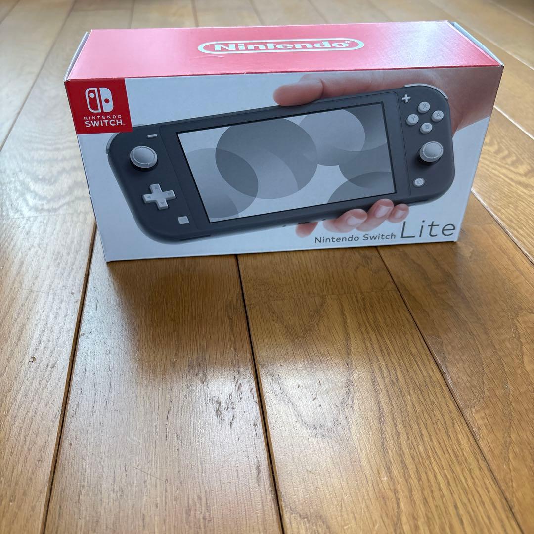 超美品！未使用に近い　Switchライト　グレー