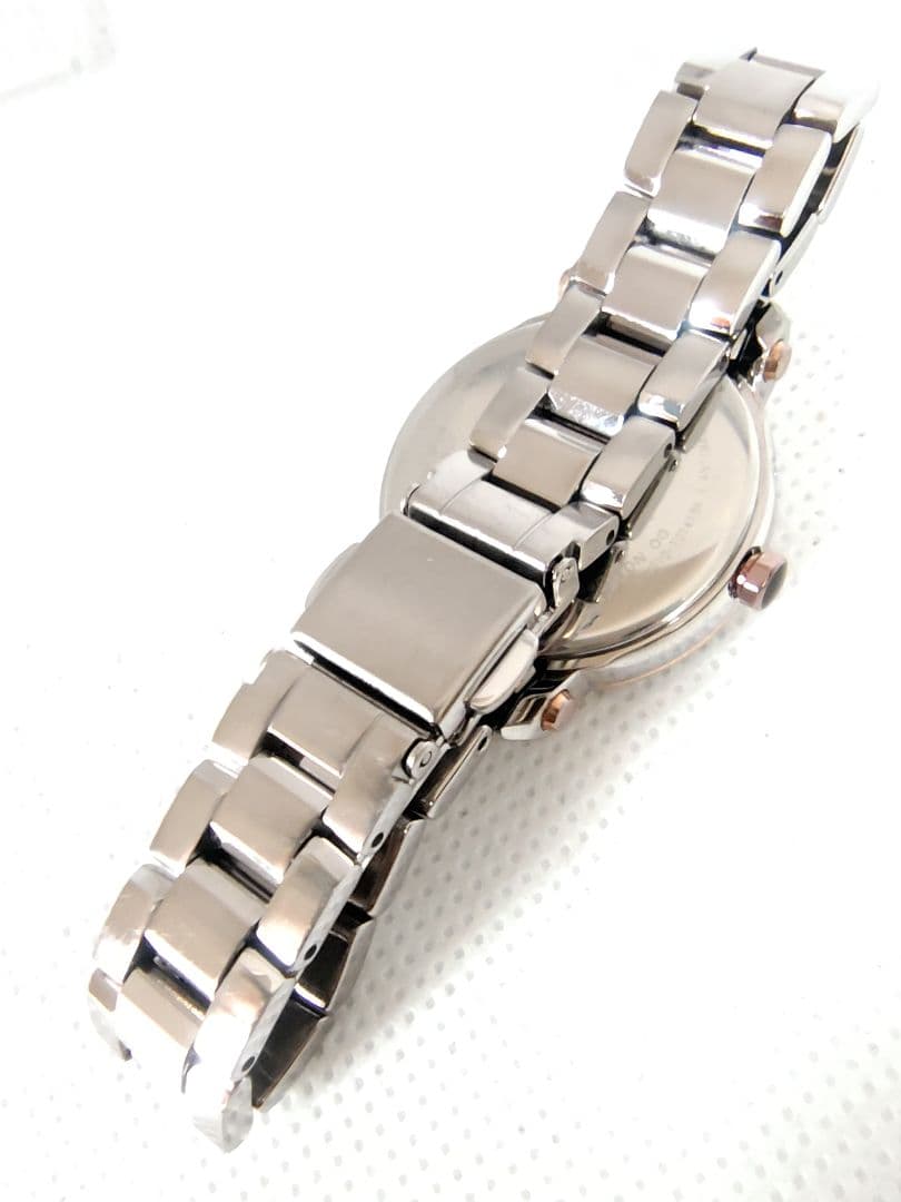 【電波ソーラー、極美品、希少、二次電池新品】シチズン　クロスシー　BK