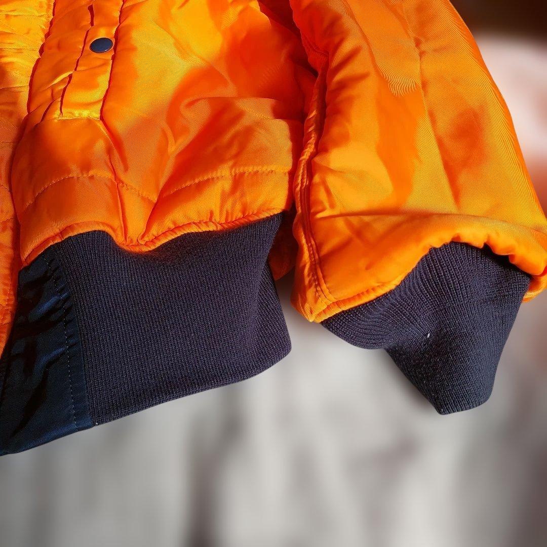 【美品】ALPHA INDUSTRIES MA-1 リバーシブル　M ネイビー