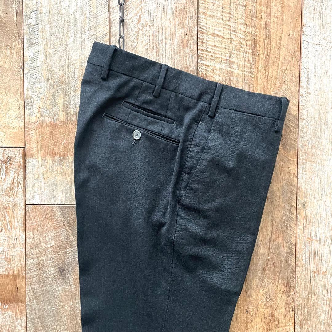 【美品】PT01 EVO FIT テーパード ウール スラックス パンツ 48