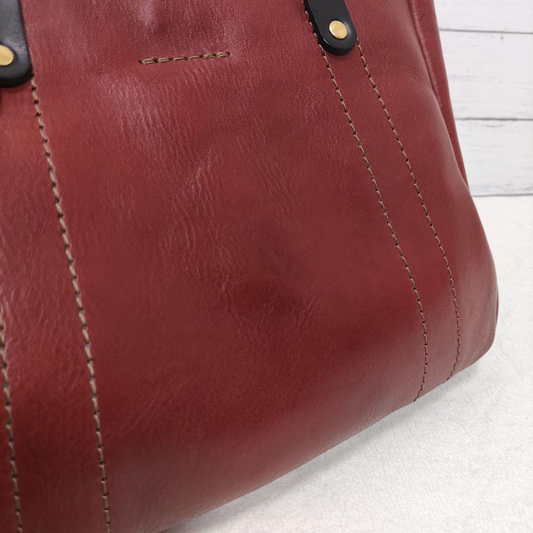 ⭐️HERZ⭐️ ヘルツ ウーマントート 本革 手作り ブラウン ビジネス A4