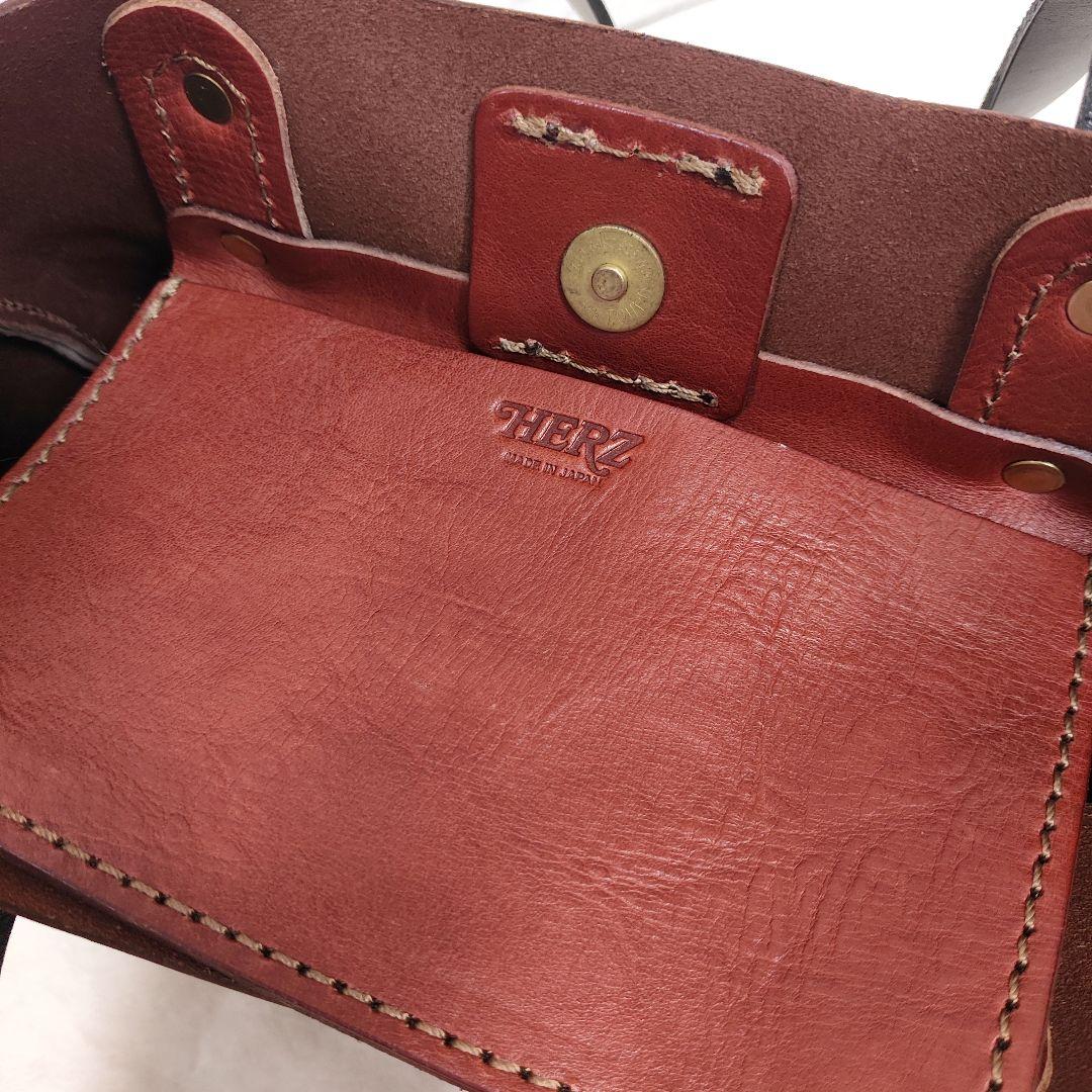 ⭐️HERZ⭐️ ヘルツ ウーマントート 本革 手作り ブラウン ビジネス A4