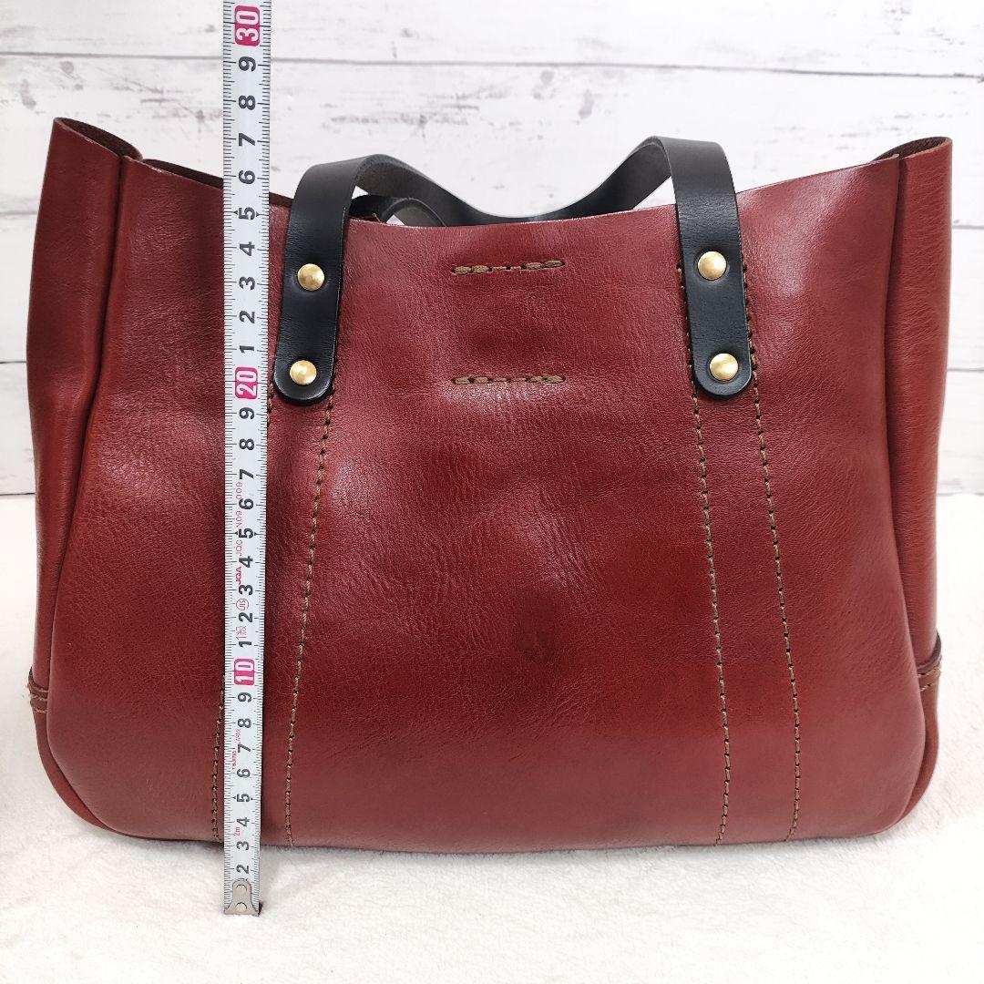 ⭐️HERZ⭐️ ヘルツ ウーマントート 本革 手作り ブラウン ビジネス A4