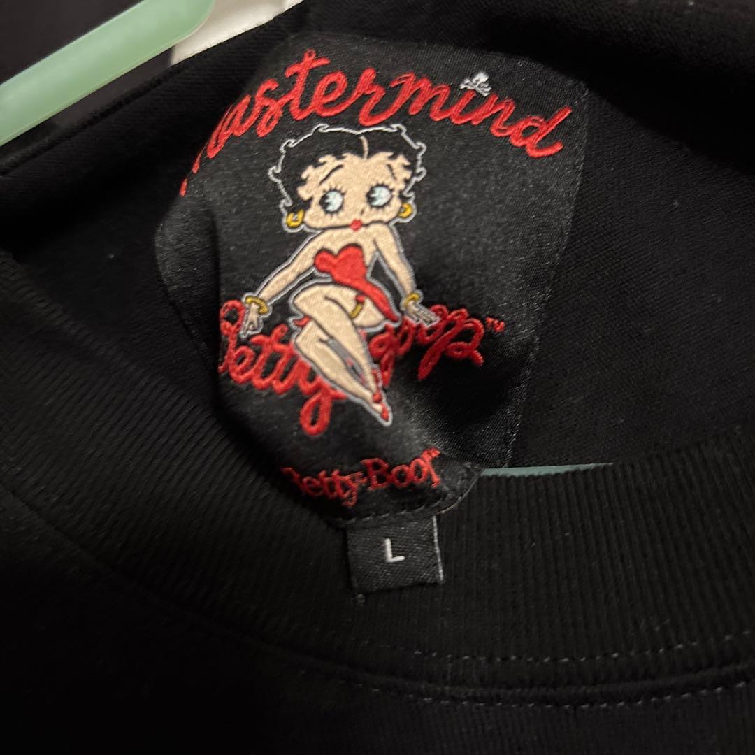 Mastermind x Betty Boop 長袖Tシャツ L 黒
