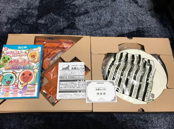 WiiU太鼓の達人ソフトセット新品未開封品