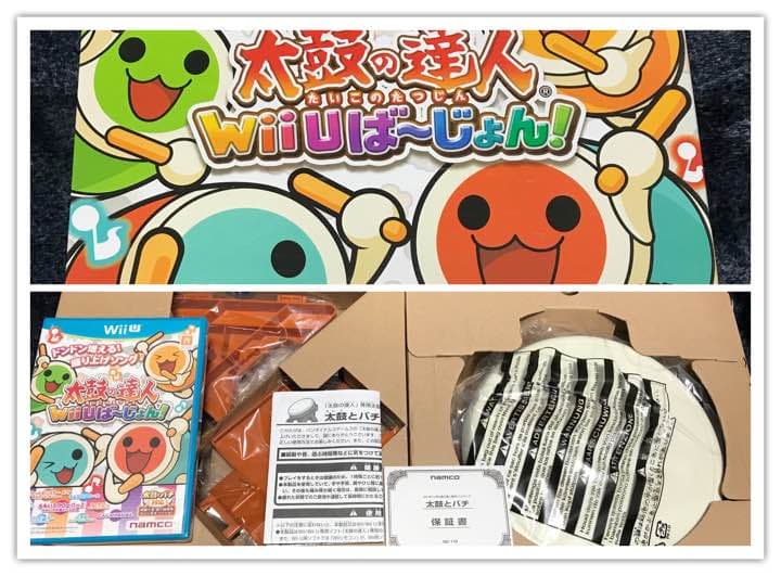 WiiU太鼓の達人ソフトセット新品未開封品