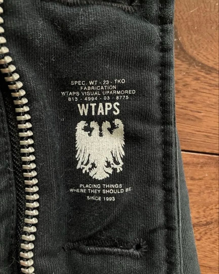 WTAPS N-1 デッキジャケット ネイビー Mサイズ 純正ハンガー付き