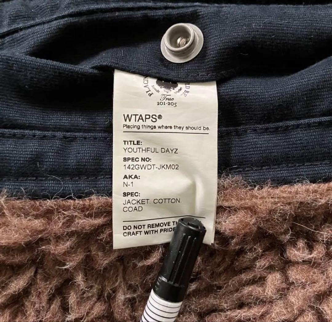 WTAPS N-1 デッキジャケット ネイビー Mサイズ 純正ハンガー付き