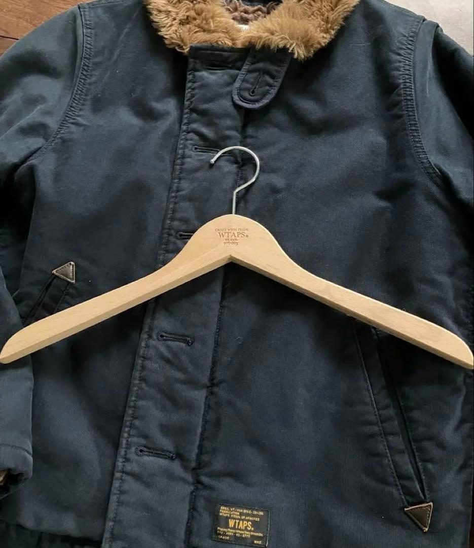 WTAPS N-1 デッキジャケット ネイビー Mサイズ 純正ハンガー付き