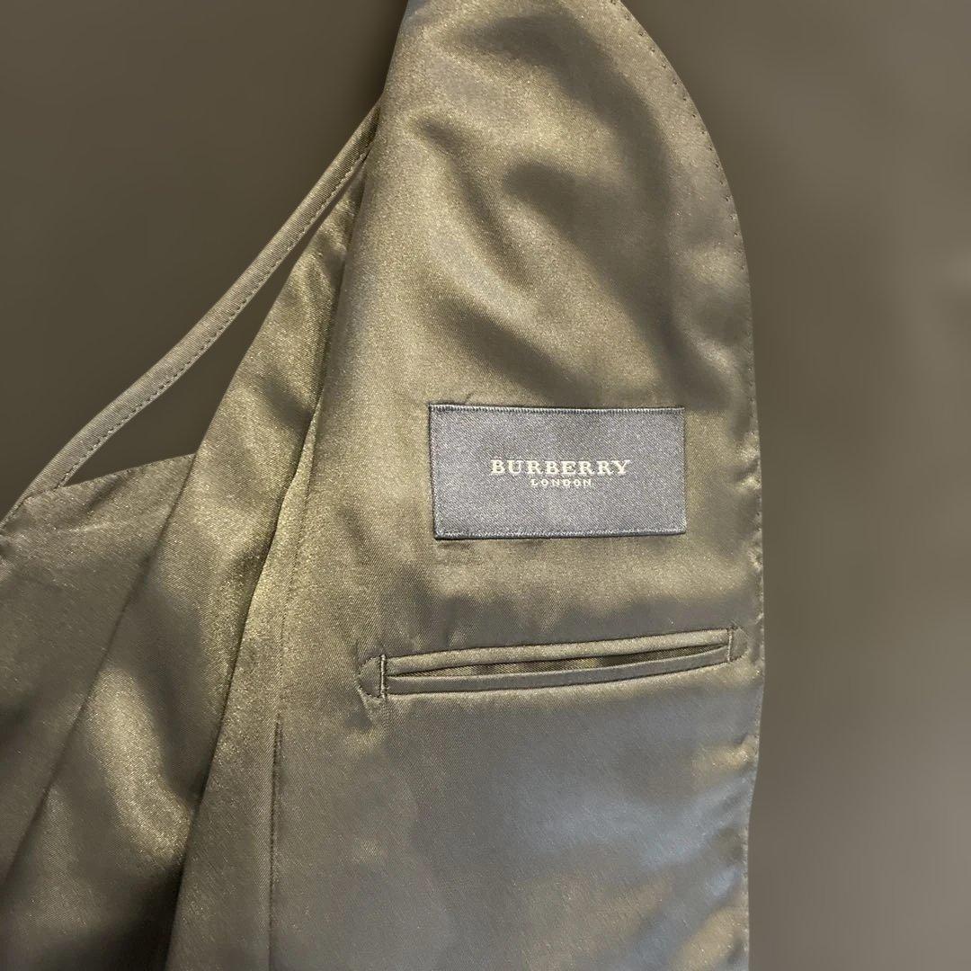 【値下げ】新品未使用⭐︎バーバリーBURBERRYブラックスーツ 日本製
