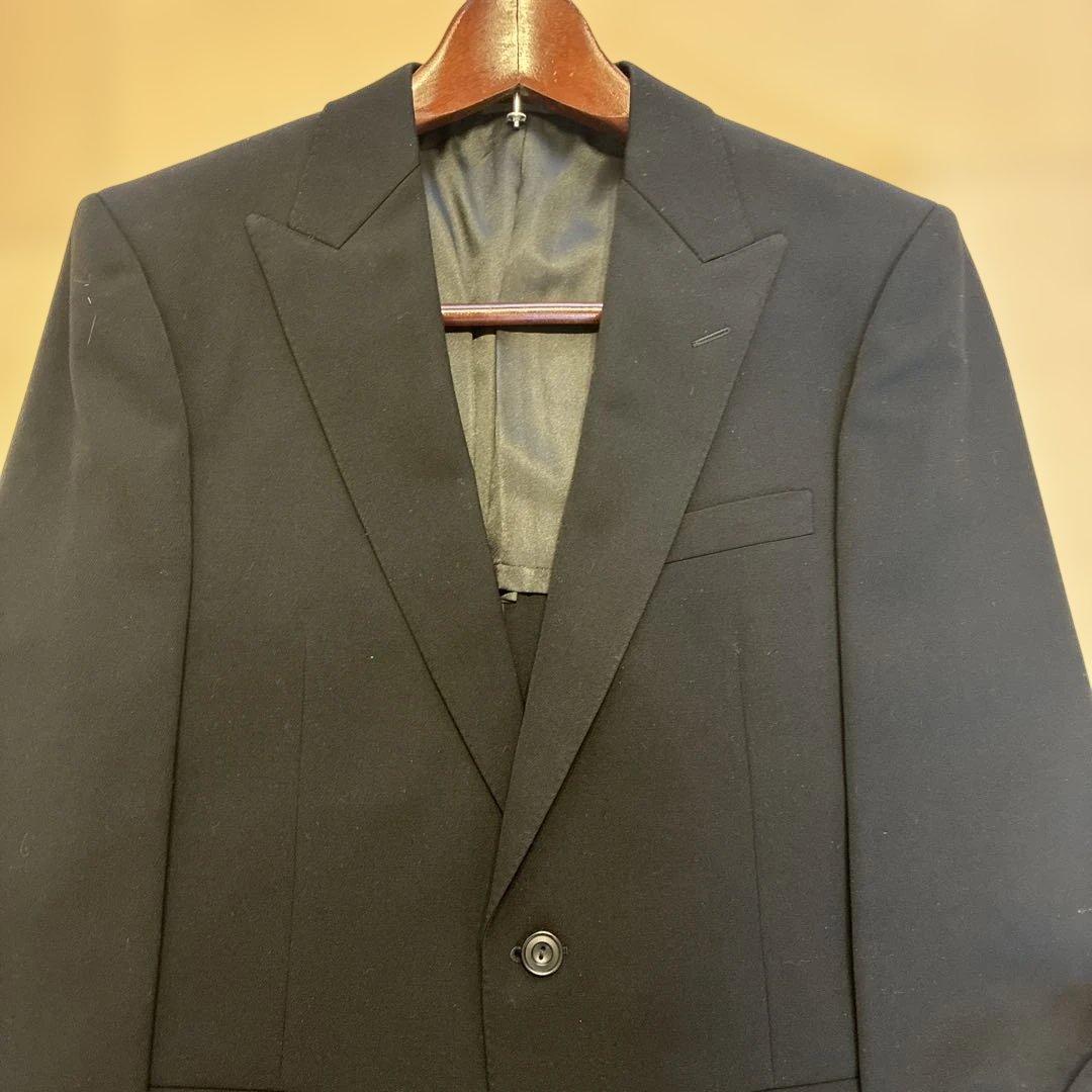 【値下げ】新品未使用⭐︎バーバリーBURBERRYブラックスーツ 日本製