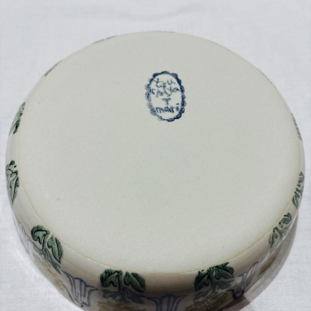 つちやまり　深皿