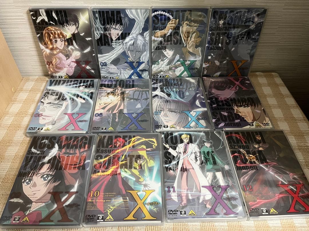 X −エックス− 初回全12巻セット DVD CLAMP 川尻善昭