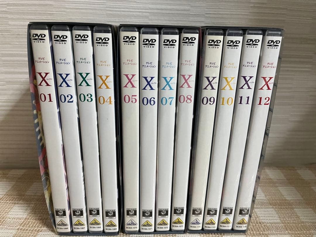 X −エックス− 初回全12巻セット DVD CLAMP 川尻善昭