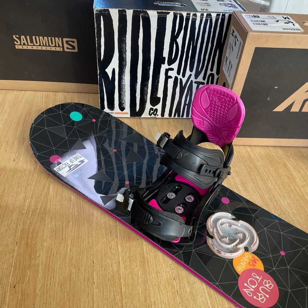 BURTON×NB　バートン　バインディング付　スノーボードセット