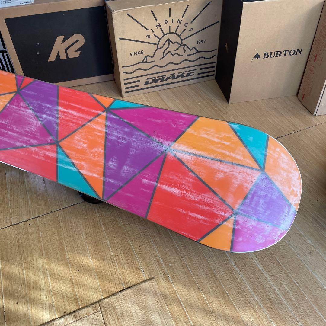 BURTON×NB　バートン　バインディング付　スノーボードセット