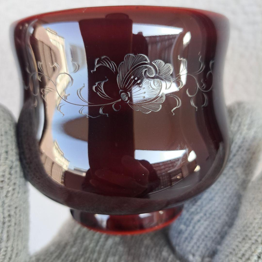 【輪島塗　五島屋謹製　小吸物椀×5客】布着本堅地　沈黒　西村国峰作　 共箱なし