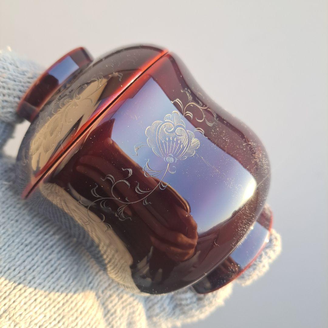 【輪島塗　五島屋謹製　小吸物椀×5客】布着本堅地　沈黒　西村国峰作　 共箱なし