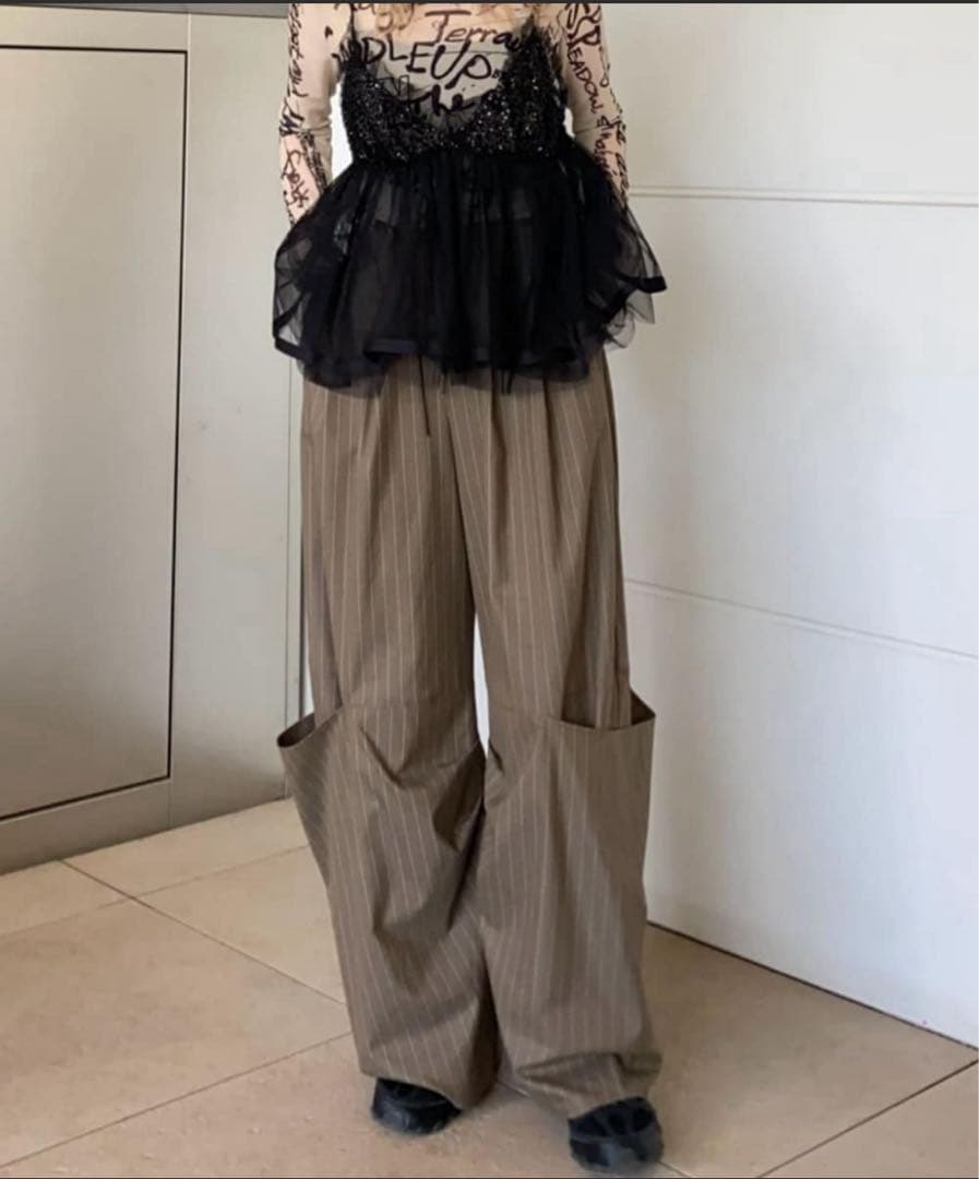 パンツ MAISON SPECIAL Sutching Work Pants