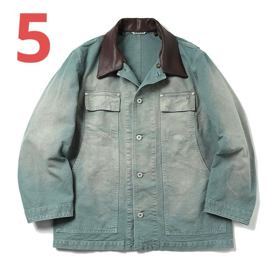ジャケット・アウター 25SS AURALEE ORGANIC COTTON DUCK BLOUSON