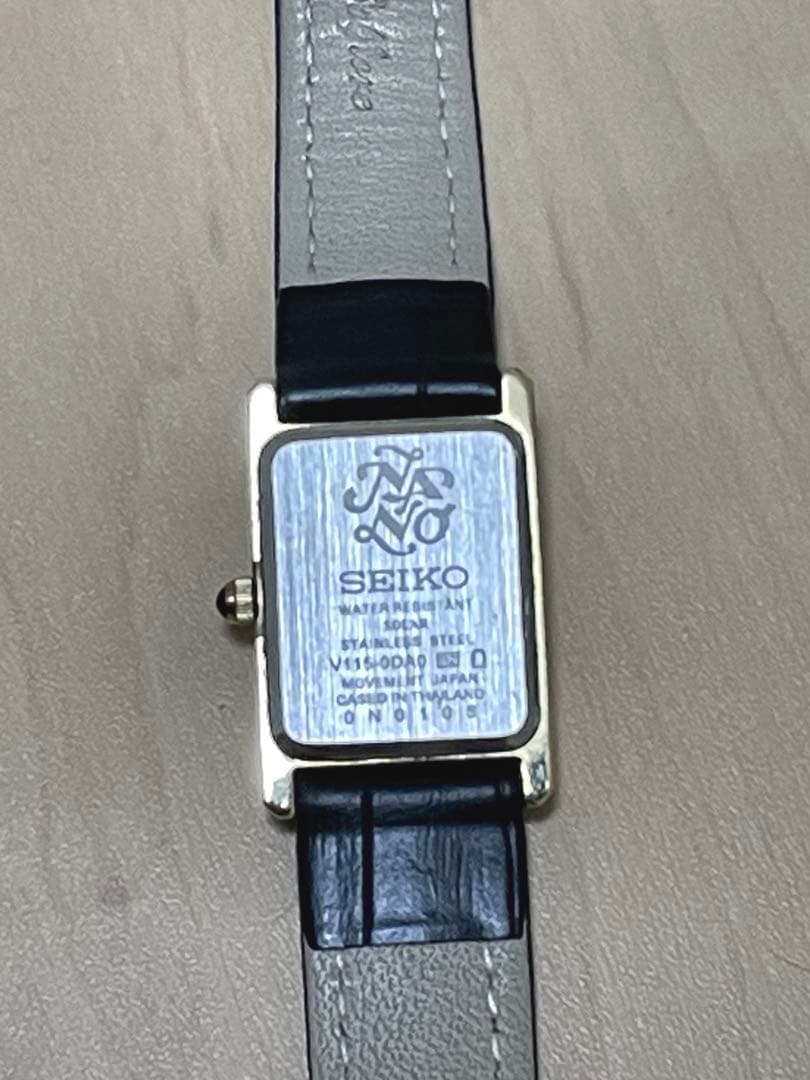 【※最終値下げ】【美品・ベルト未使用】SEIKO レディス 時計 スクエア