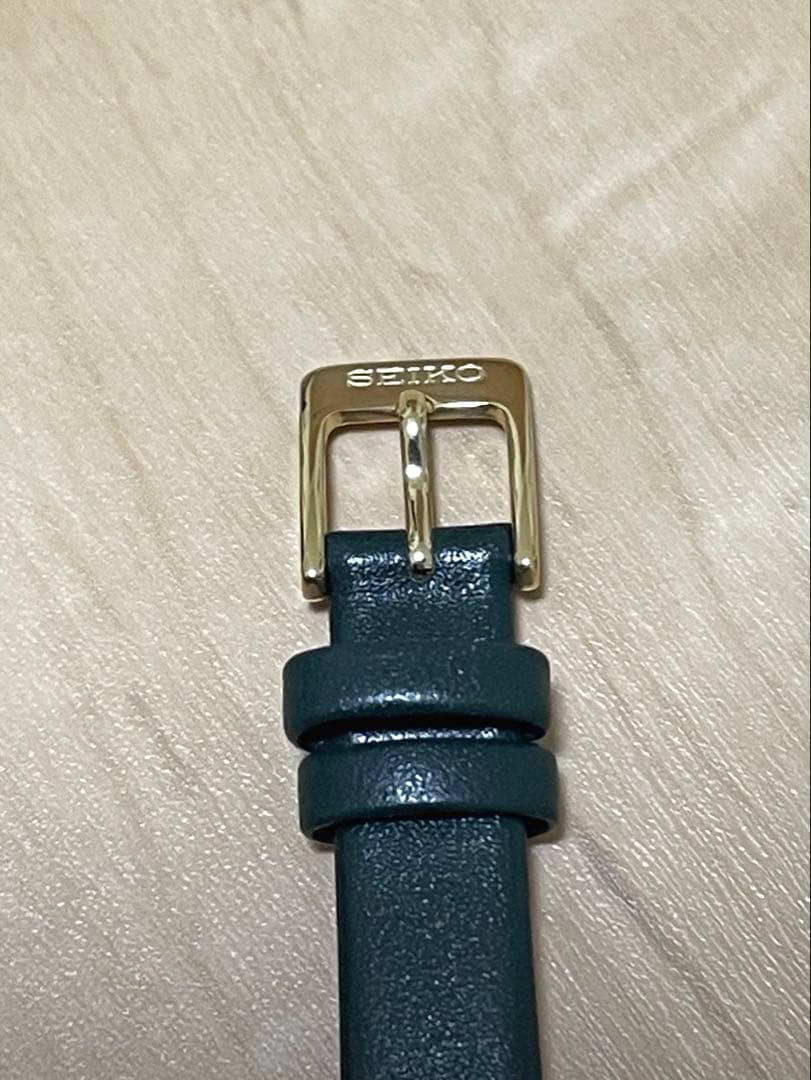 【※最終値下げ】【美品・ベルト未使用】SEIKO レディス 時計 スクエア