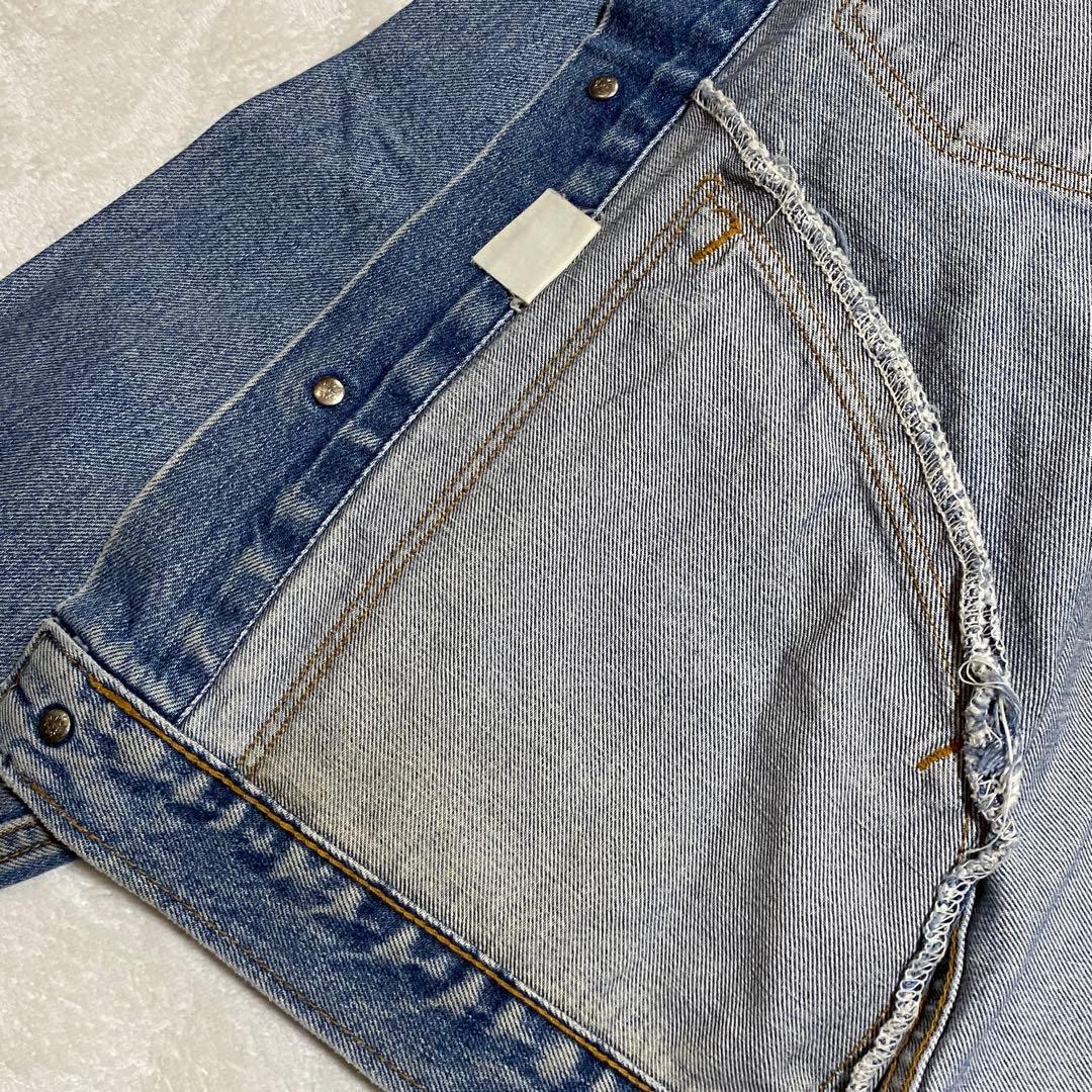 美品 90s ラングラー wrangler ジージャン デニムジャケット L