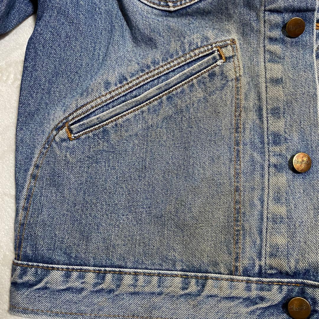 美品 90s ラングラー wrangler ジージャン デニムジャケット L