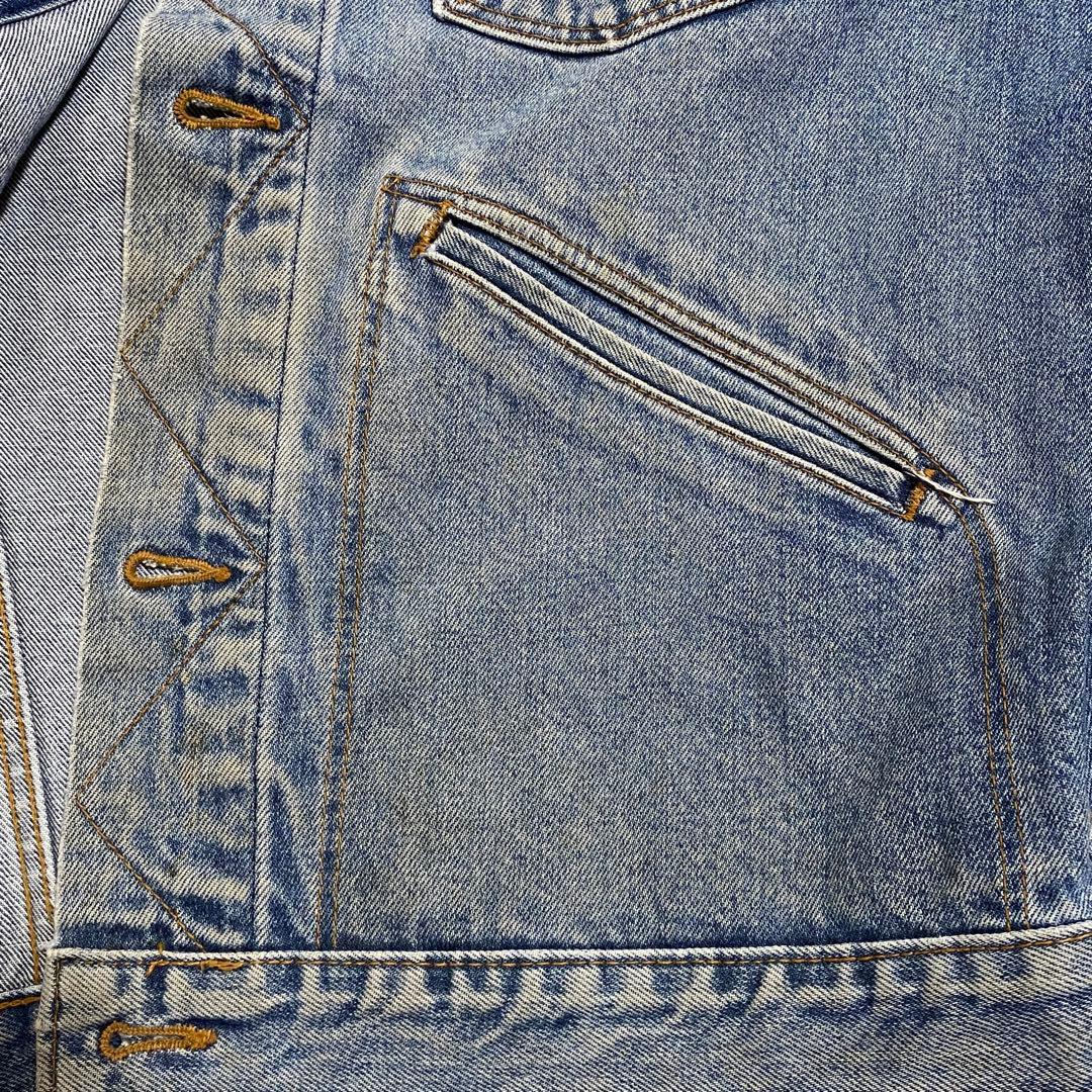 美品 90s ラングラー wrangler ジージャン デニムジャケット L