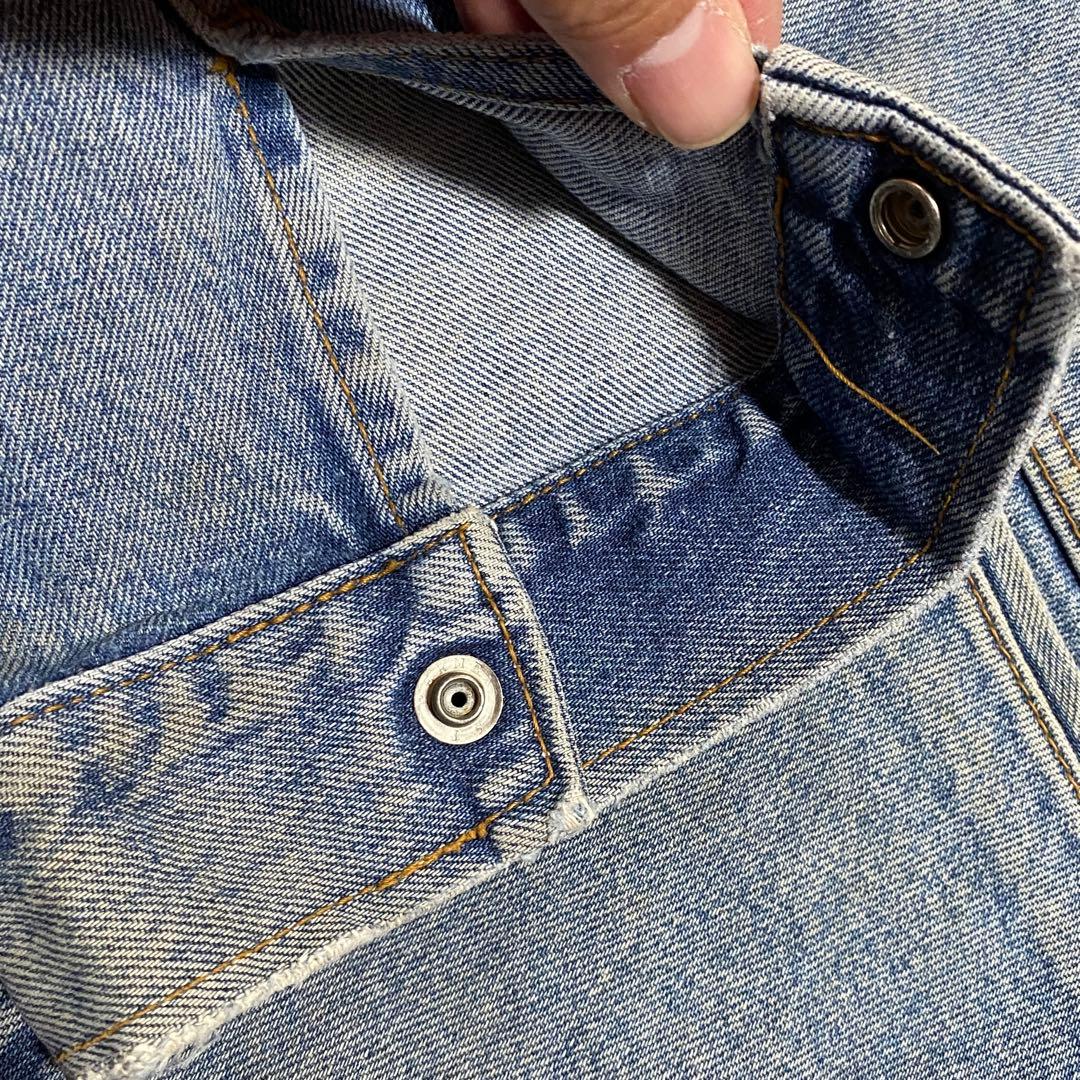美品 90s ラングラー wrangler ジージャン デニムジャケット L