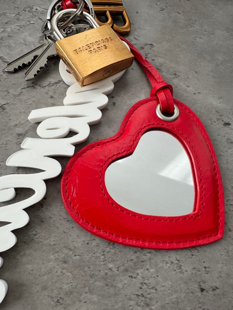 BALENCIAGA Palomaチャーム バッグ チャーム キーリング