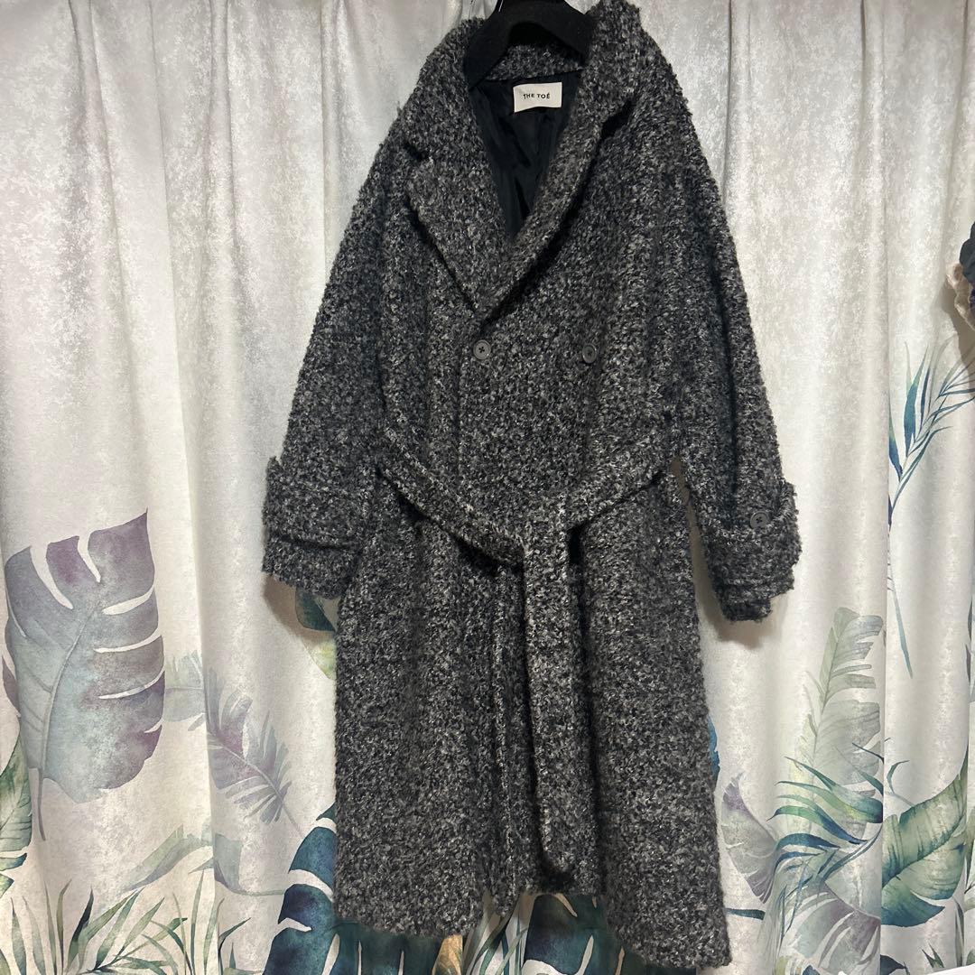 美品thetoe PÂTÉ COLORLONGCOATmix ロングコート正規品
