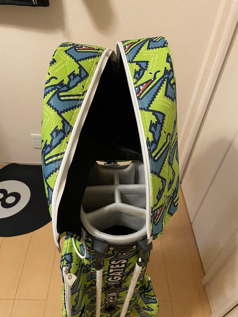 PEARLY GATES ゴルフバッグ ワニ柄 89 おまけ付き　ワニ柄バック