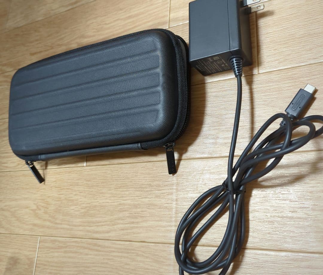 Nintendo Switch Lite グレー 充電器収納ケース付　2020
