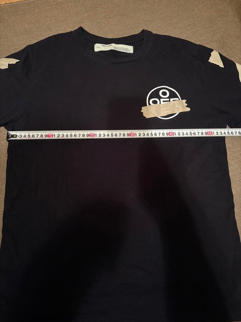 OFF-WHITE オフホワイト　長袖ブラック