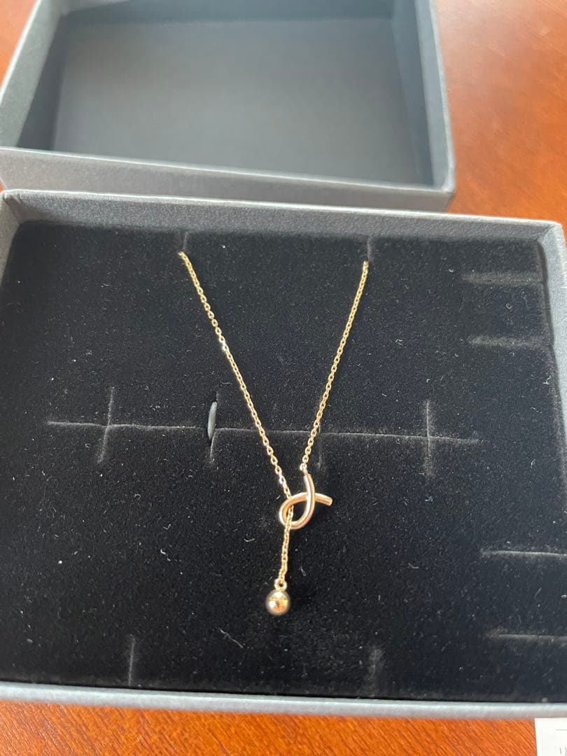 Jouete k10YG ロングネックレス ラリエット